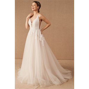 BHLDN Hayley Paige Topanga Wedding Gown Size 2 NEW